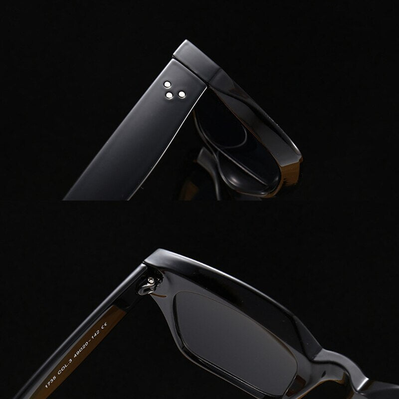 2023 Fashion Men Cool Square Style Gradient Polarized Sunglasses