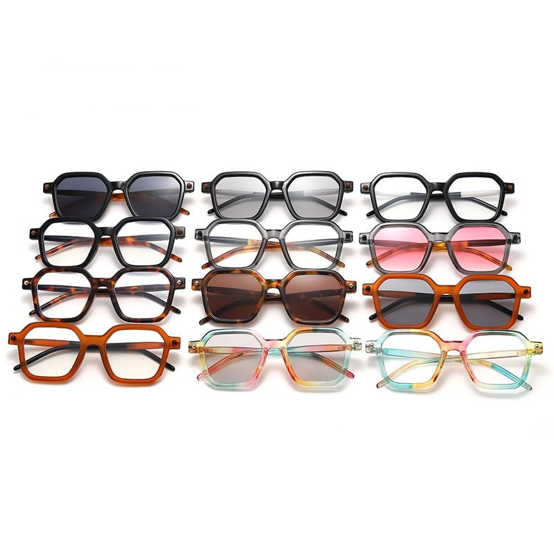 New Fashion Retro Square Sunglasses For Women Men Luxury Brand
