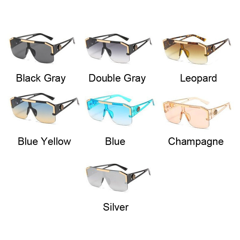 New Luxury Oversized Man Sunglasses Brand Designer Sun Glasses For Wo –  Jollynova