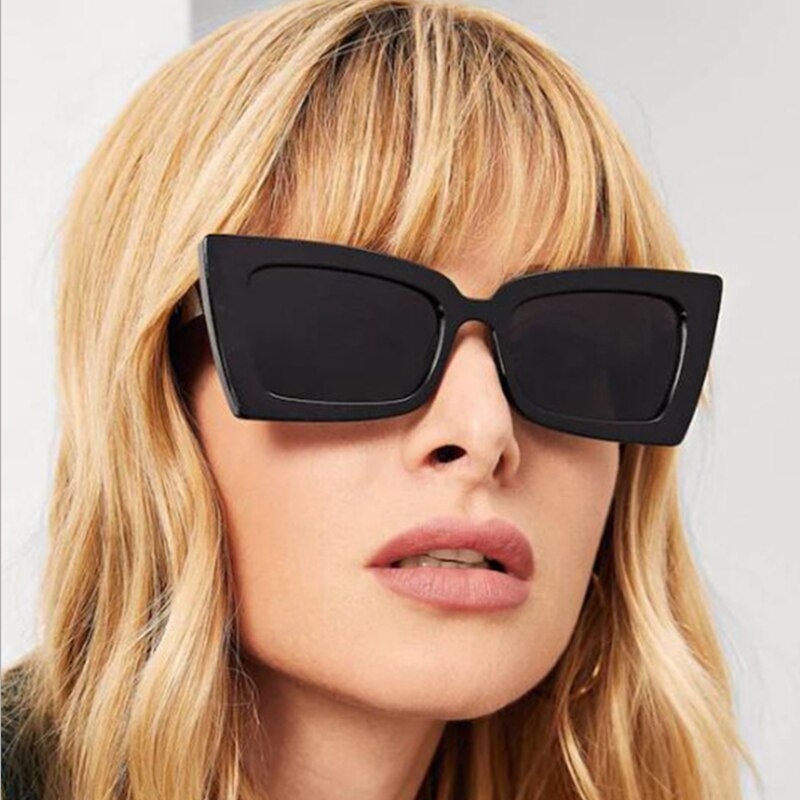 Women's Luxury Brand Designer Rectangle Sunglasses