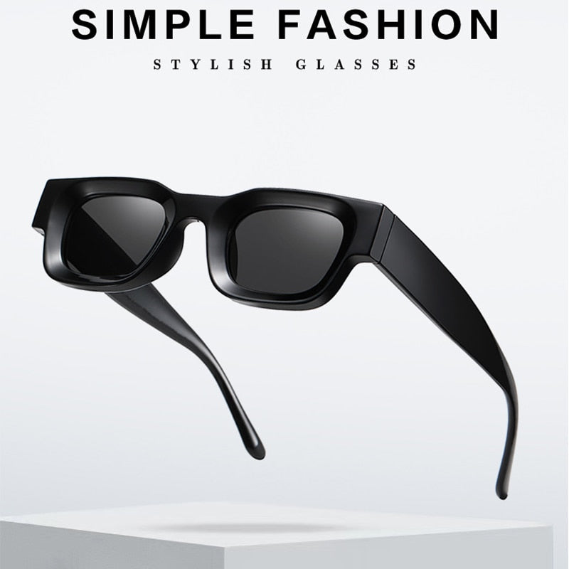 Retro Square Polarized Sunglasses For Men & Women Designer Style High End  Glasses 