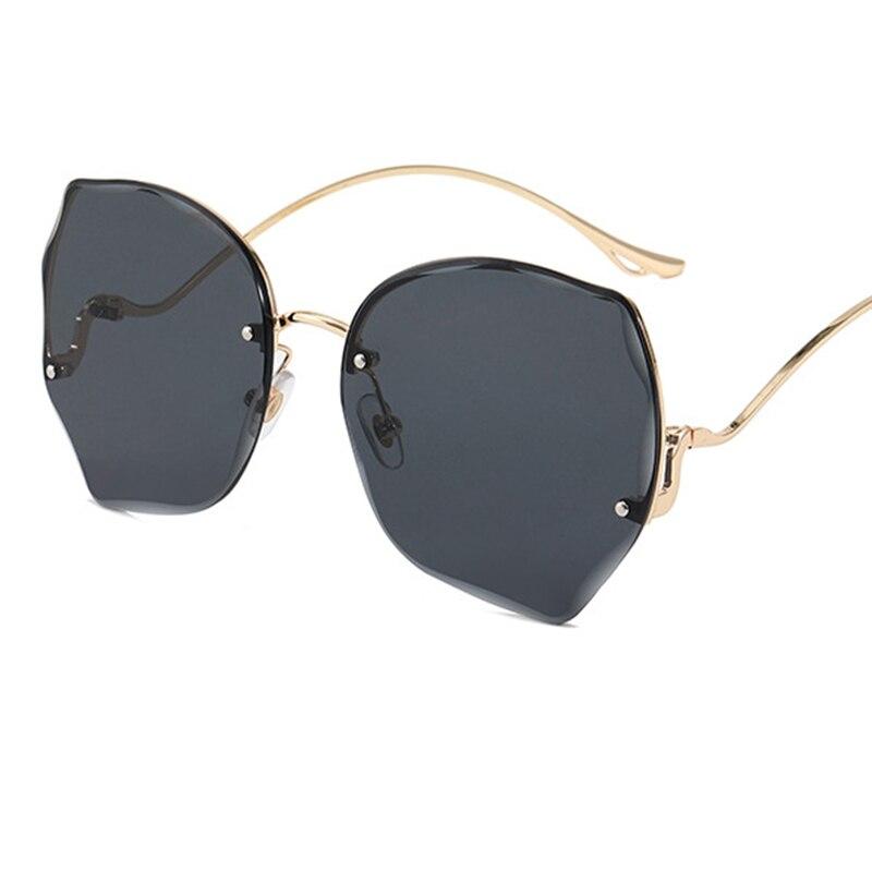 2021 Vintage Oversized Black Leopard Square Sunglasses Elegant For Women  Luxury Brand Graidient Sun Glasses Oculos De Sol 4402 - AliExpress