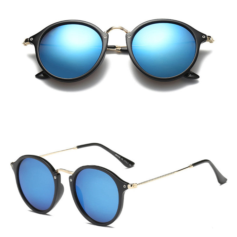 RBROVO Metal Retro Sunglasses Men 2021 Brand Designer Eyeglasses