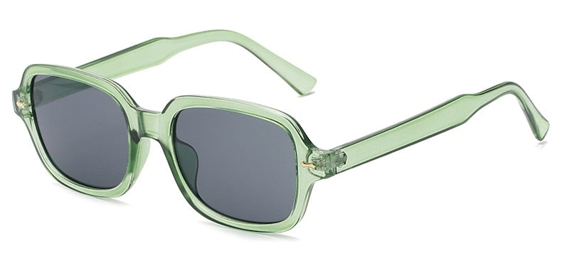 Vintage Green Square Sunglasses Women Fashion Unisex Classic Brand  Sunglasses Female Retro Trending Glasses Eyewear Uv400 - Sunglasses -  AliExpress