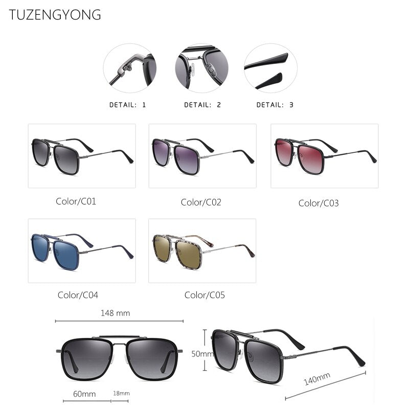 Top Quality Polarized Sunglasses Women Men Brand Designer New