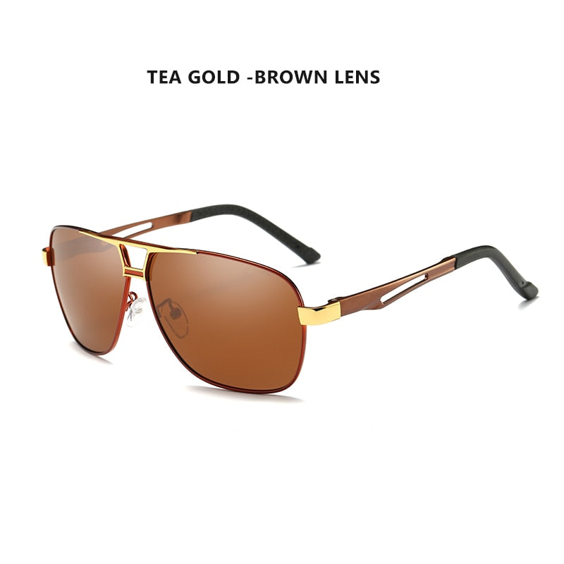Aluminum Magnesium Polarized Sunglasses Men Gatorz Brand Driving Sun  Glasses for Men UV400 Square Eyewear DELTA Goggles Male