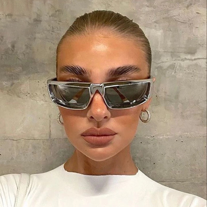 New Design Women Glasses 2023 Luxury Square Fashion Sunglasses