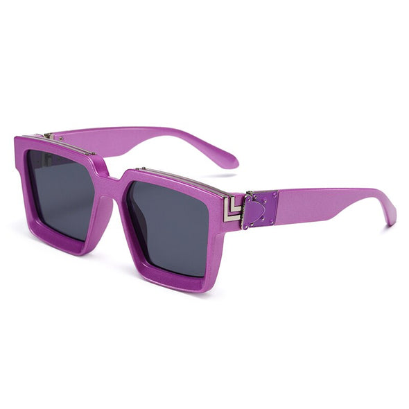 ZFYCOL Steampunk Sunglasses Men 2023 Luxury Brand Designer Retro