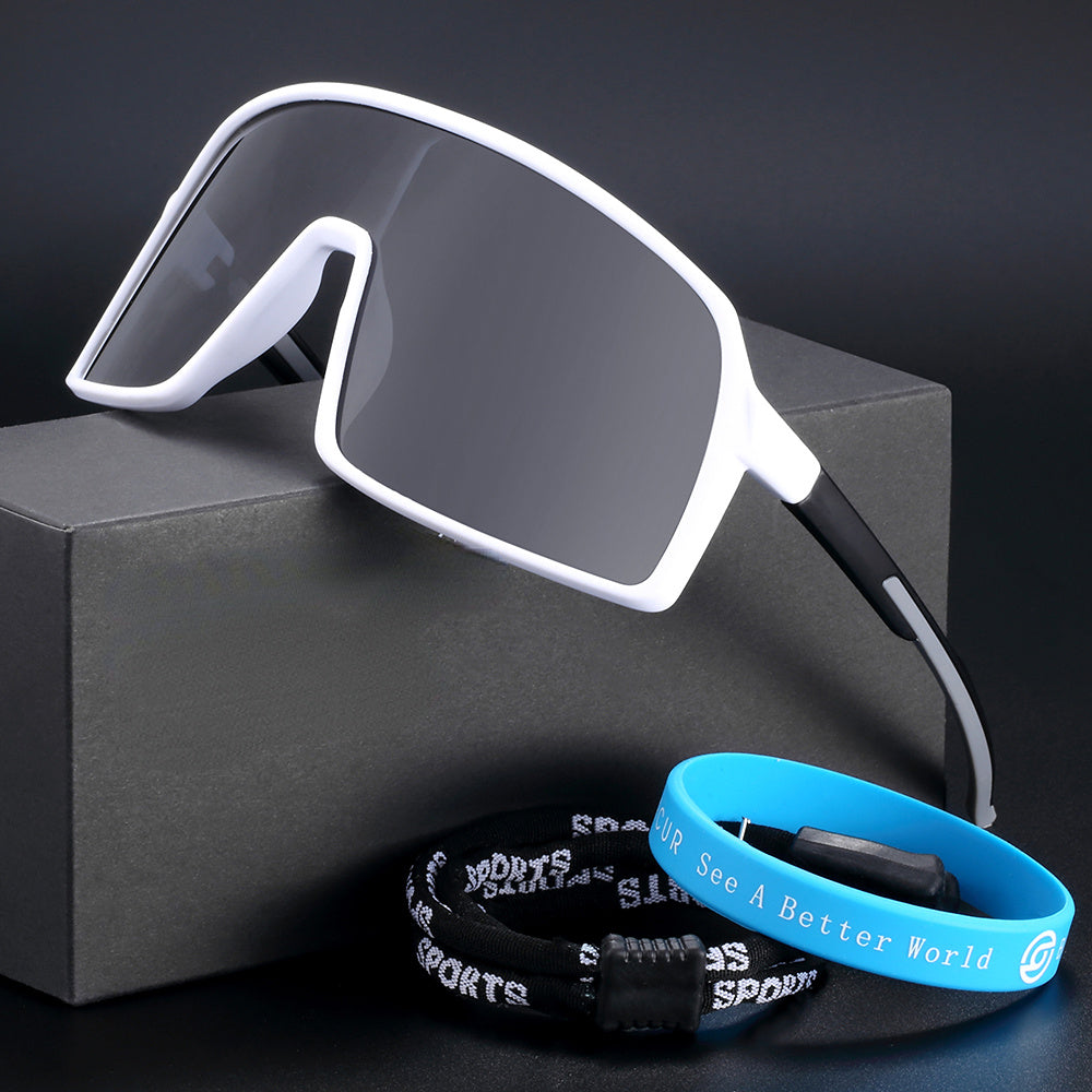 Aluminum Magnesium Sports Polarized Sunglasses Men MTB Road