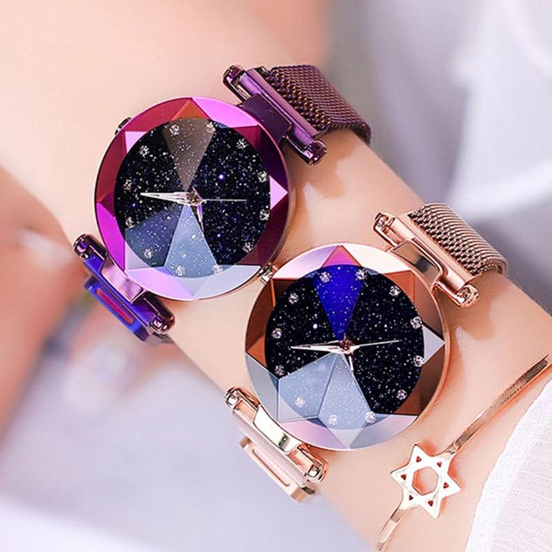 Luxury Crystal Starry Watch from Apollo Box | Women wrist watch, Watches  women fashion, Fashion watches