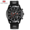 MINI FOCUS - 3D Bolt Design 6 Hands Quartz Watch